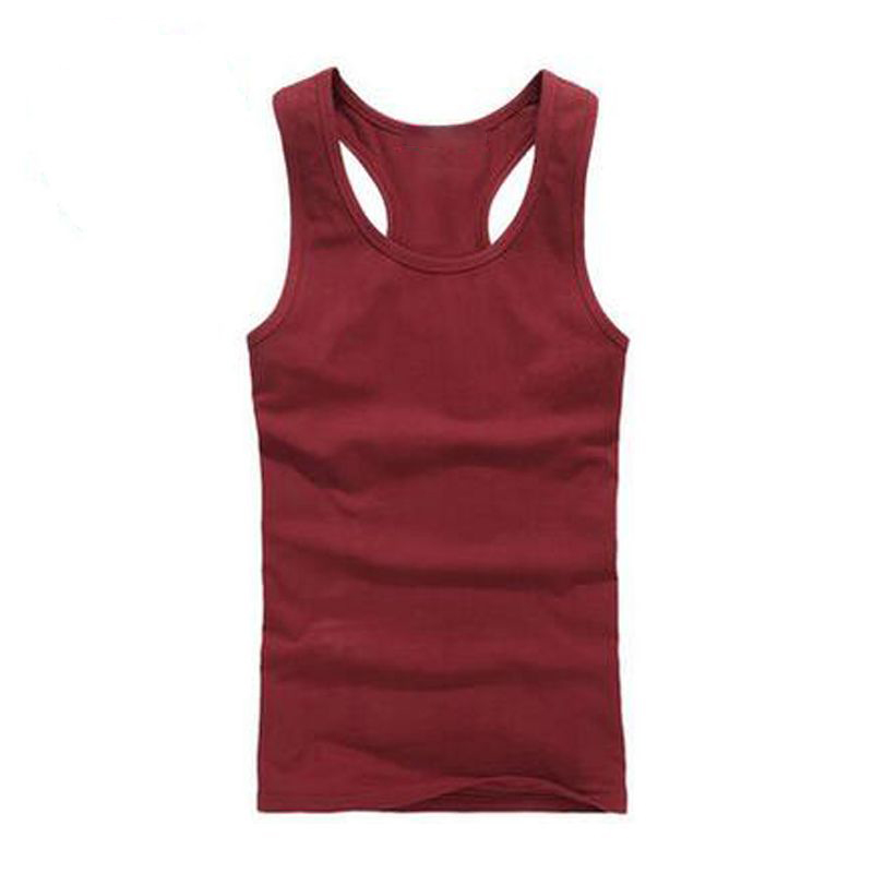 E-Baihui Vest Bodybuilding Mens Tank Tops Cotton Casual Man Top Tees Underhirt Fashion Vest Men underklädande B001