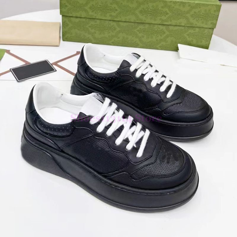 Designer casual shoes couple sneakers luxury chanelis brand travel cowhide lace-up high quality fashion sneakers fitness matching classic shoe