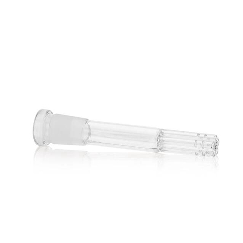 Vetro da fumo colorato portatile da 18 mm a 14 mm sostituibile alle erbe tabacco filtro pipa ad acqua Bong Down Stem Bong DownStem ciotola narghilè Shisha portasigarette diffuso