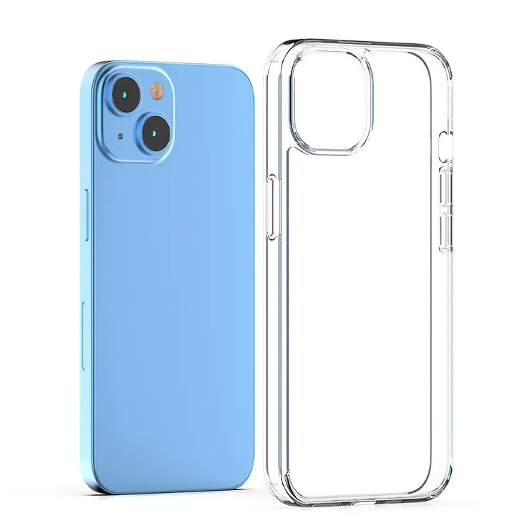 Shockproof Anti scratch Clear Phone Cases For Iphone 15 pro max 13 14 15 pro 11 12 15 plus 1.5mm Clear Transparent Acrylic TPU Shock-proof Mobile Cover Back Shell