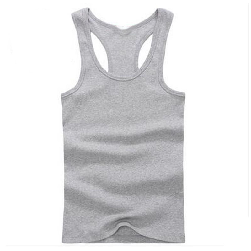 E-BAIHUI Vest Bodybuilding Mens Tank Tops Cotton Casual Man Top Tees Undershirt Fashion Vest men's underclothing B001235o