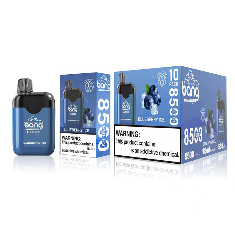 BANG DE8500 E CEMETA COIL CEMETALNY VAPE 8500 PUMPS BAZTANIE BAZTÓW 18 ml Prefilled Kase