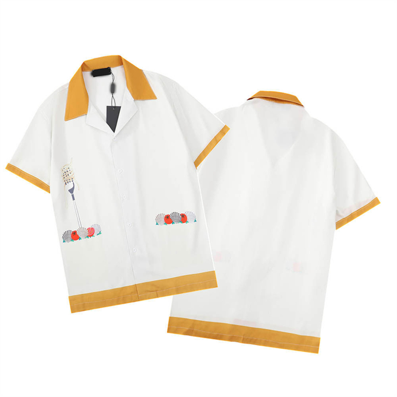 Herren-Freizeithemd-Sets, Sommer-Trainingsanzug-Set, modisch, kurze Ärmel, Bowling, Hawaii, Meer, Designer, Strand, Blumenbuchstaben, Hemden, Anzüge, asiatische Größe M-3XL