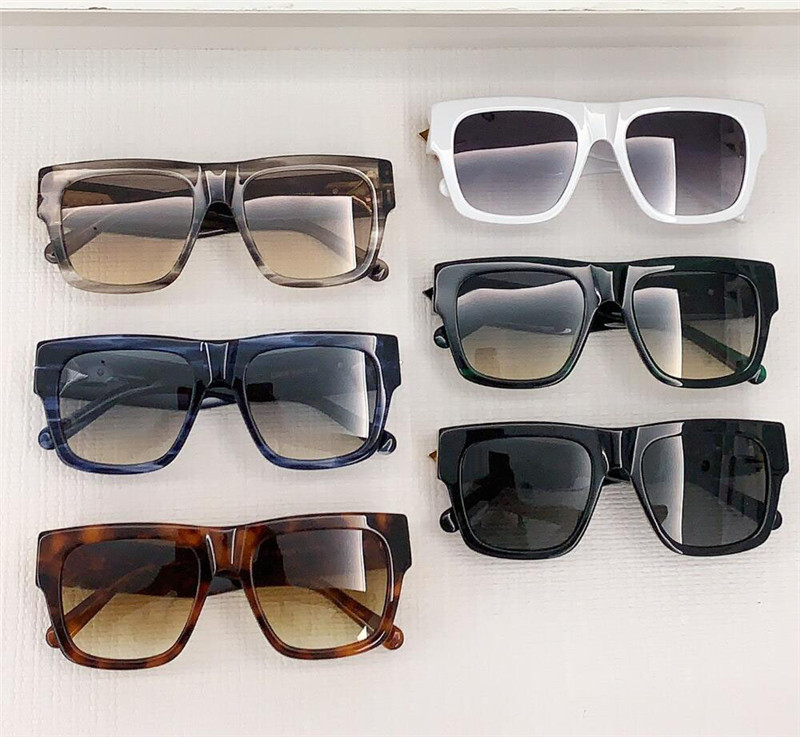 새로운 패션 디자인 스퀘어 선글라스 Z3515E 아세테이트 판자 프레임 다목적 모양 간단하고 인기있는 스타일 야외 UV400 보호 안경
