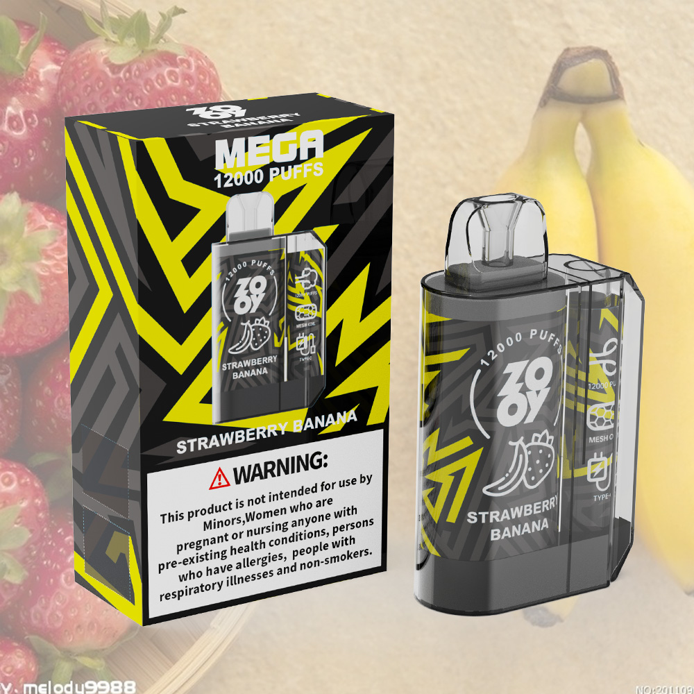 E-Zigarette ZOOY Mega 12000 Puffs Einweg-Vape PUFF 15K Vapes Einwegstift 650MAH 24ML Vorgefüllte Wagen elektronische Zigarette Vaperizer Elektronische Zigarette