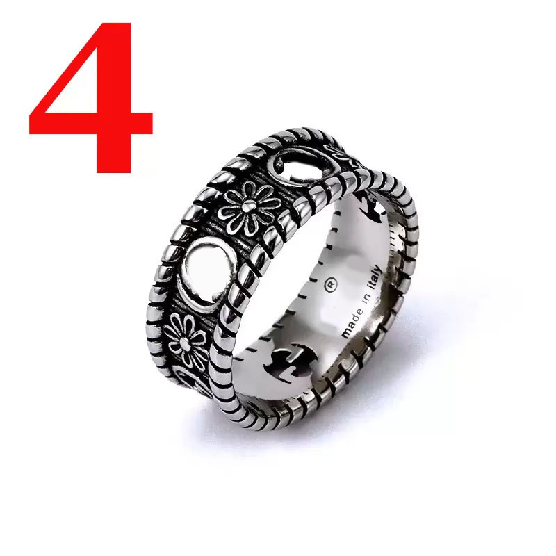 Pierścień Dapu Pierścień mody biżuteria męska Pierścień weselny Pierścień damski damski prezent ze stali nierdzewnej plus rozmiar