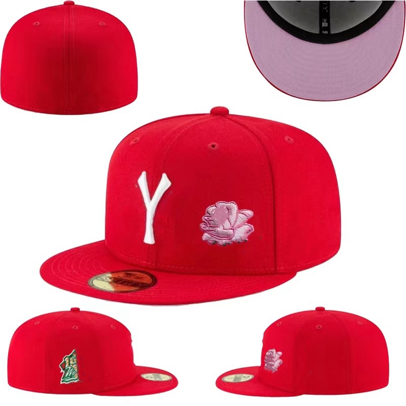 2024 unissex ao ar livre atacado moda snapbacks boné de beisebol balde chapéu toda equipe utdoor esportes bordado ponto coração hustle flores nova era chapéus ajustados tamanho 7-8