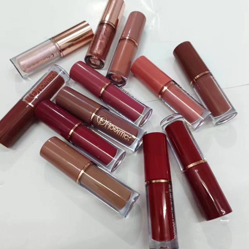 12 pièces FL0RMAR liquide brillant à lèvres Collection rouge à lèvres ensemble Sexy brillant à lèvres kit cosmétiques rouge à levre maquillage