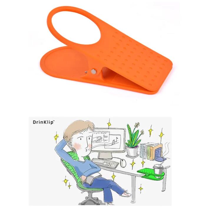 Copos de mesa clipe drinklip suporte de copo suporte de vidro caneca escritório tumblerful braçadeira de vidro para escritório casa bebida café copo de água caneca rack berço suporte clipe mesa mesa