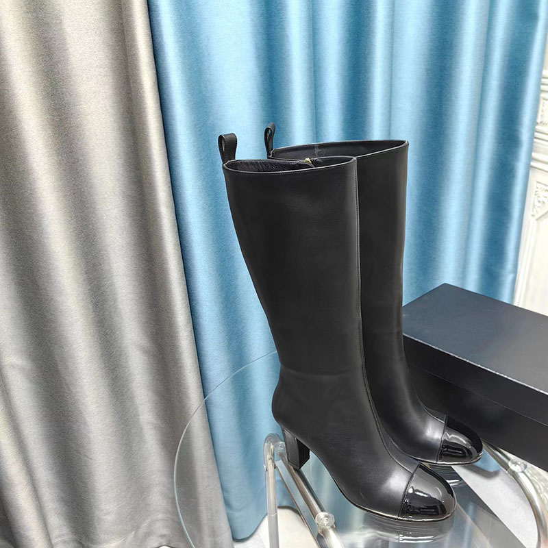 2023 Designer lyxen ren färg lårhöga stövlar sexiga kvinnor äkta läder utomhus party andningsbar krokodil tryck boot lady mode high-heeled komfortskor