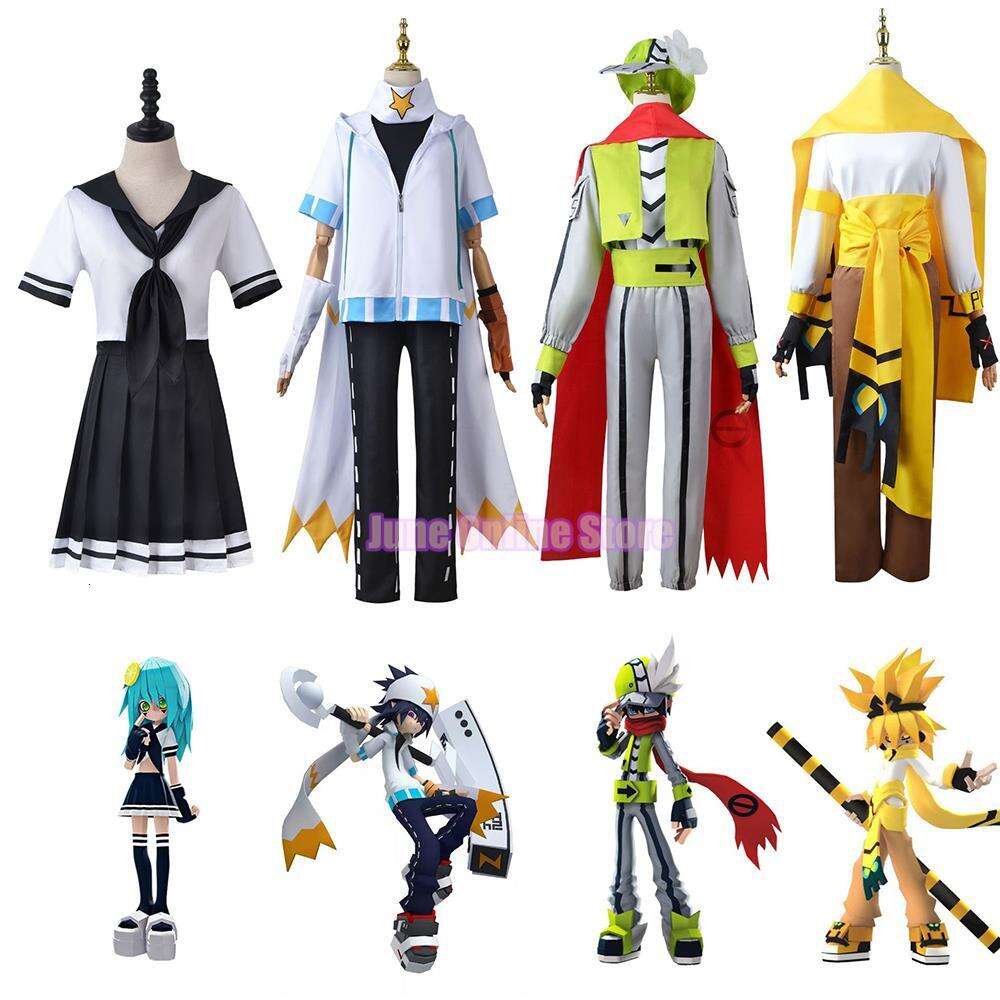 Anime Aotu World Lemon Camil Godrose Ray Cosplay Woman Sailor Skirt Suit Man Top Pants Halloween Costume