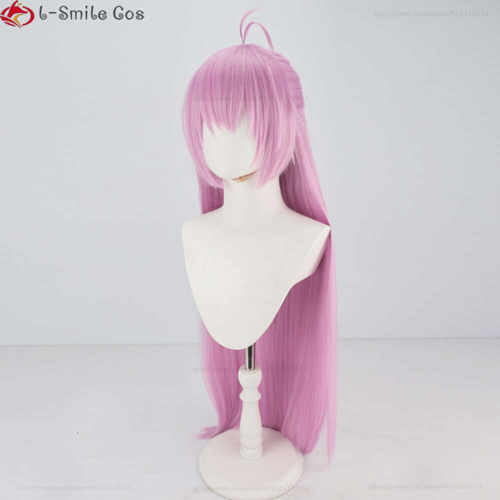 Trajes de catsuit 100cm longo Shikimori Micchon Cosplay Anime Shikimori não apenas uma gracinha rosa resistente ao calor perucas de cabelo sintético + touca de peruca