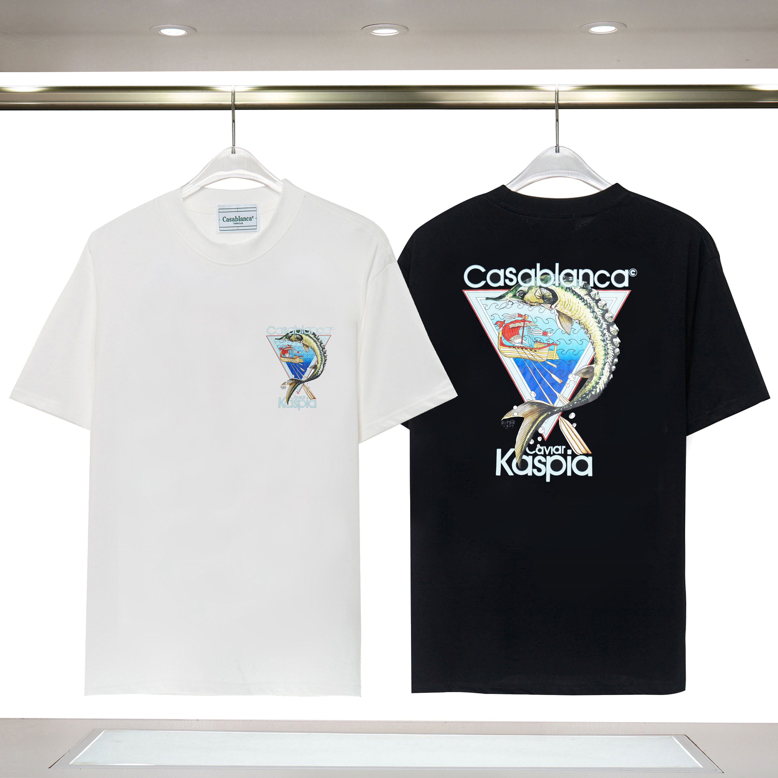 メンデザイナーTシャツカサブランTシャツファッションメンカジュアルTシャツ男衣料品テニスクラブカサブランカショーツスリーブ服ラグジュアリーシャツS-3XL