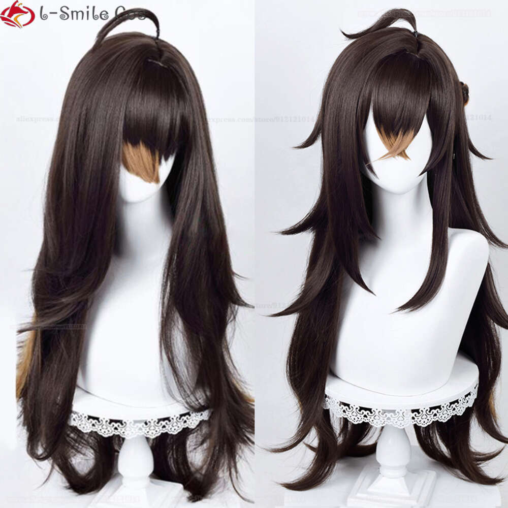 Catsuit Costumes Game Genshin Impact Sumeru Dehya Cosplay 80cm Long Heat Resistant Synthetic Hair Anime Halloween Party Wigs Ear + Wig Cap