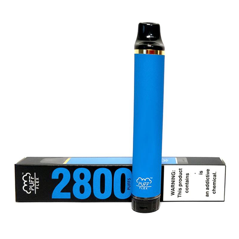 QST Flex Puff 2800 Einweg-E-Zigaretten, authentisch, 2800 Puffs, Vape Pen-Verdampfersystem, 850 mAh, 8 ml, vorgefüllte Pods, Kartuschen, 2 % 5 %, 25 Farben