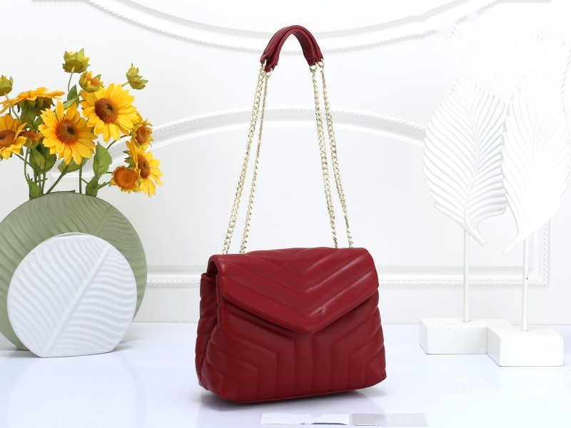 Роскошная сумочка на плечах бренд бренд Loulou Y-образный дизайнерский шва