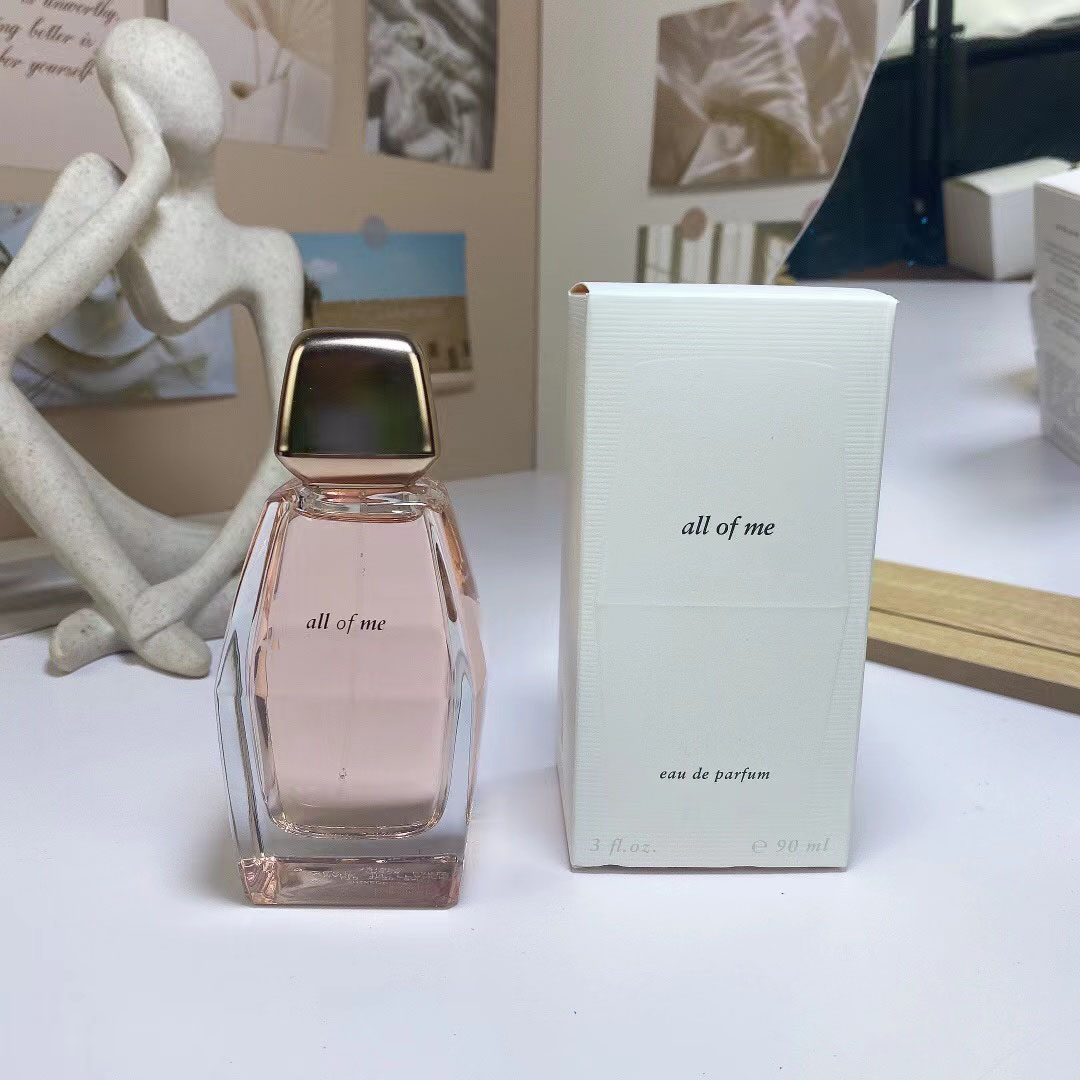 Woman Perfume Fragrance for her All of me 90ml 3 FL.OZ EAU De Parfum Spray Long Lasting Smell EDP Sweet Floral Scents Perfumes Women Cologne Gift Stock Fast Delivery