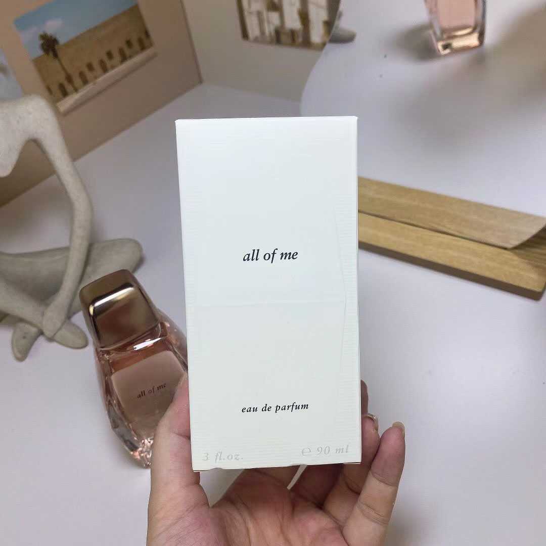 Woman Perfume Fragrance for her All of me 90ml 3 FL.OZ EAU De Parfum Spray Long Lasting Smell EDP Sweet Floral Scents Perfumes Women Cologne Gift Stock Fast Delivery