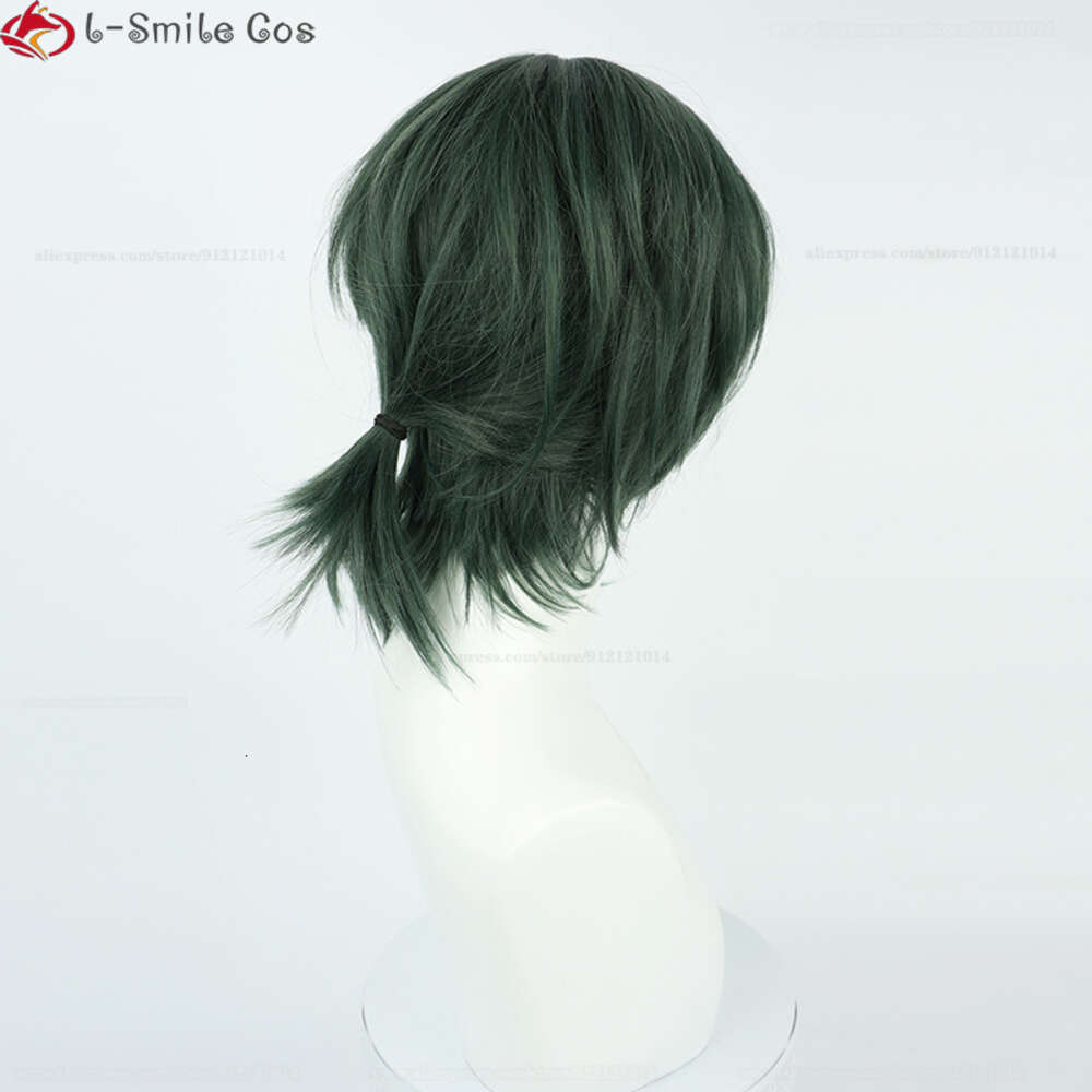 Catsuit Costumes Game Honkai Impact 3 Cosplay Short Dark Heat Heat Motent Hair Halloween Party Kosma Anime Wigs + Wig Cap