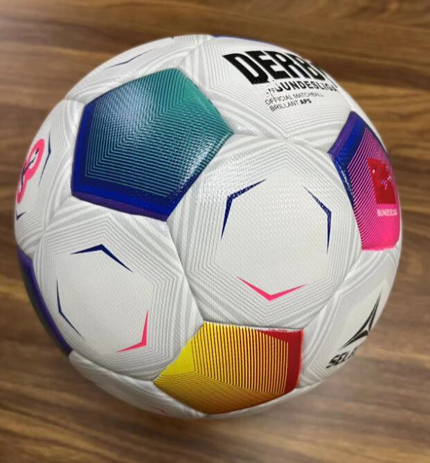 Ny Serie A 23 24 Bundesliga League Match Soccer Balls 2023 2024 Derbystar Merlin Acc Football Particle Skid Resistance Game Training Ball Storlek 5