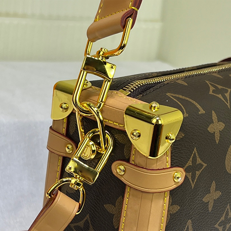 Designer-Handtasche, modische Reisetasche, bedruckte Tragetasche, kleine quadratische Tasche, klassische Schulter-Umhängetasche, Vintage-Softbox-Tasche, luxuriöse Damen-Ledertaschen