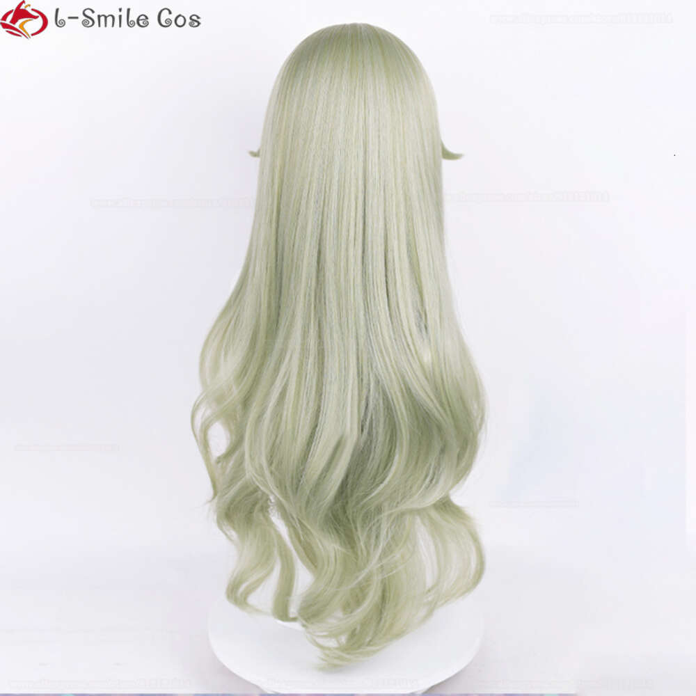 Catsuit Costumes 80 cm de long Kusanagi Nene perruque Anime projet SEKAI scène colorée Cosplay vert bouclé résistant à la chaleur cheveux femme perruques