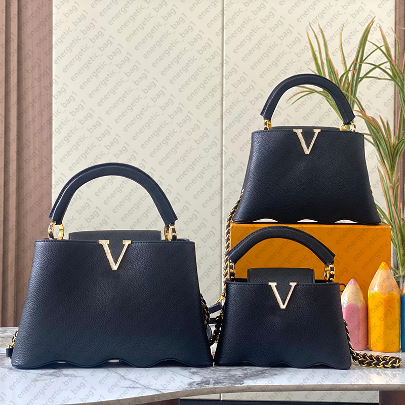 Luxe draagtassen Designertassen Hoge kwaliteit crossbodytassen Modieuze schoudertassen met tophandvat Handtassen met grote capaciteit Damestassen Ketentas Clutch Bags