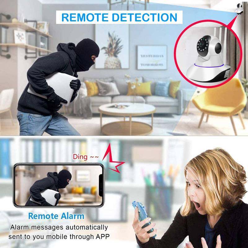 V380 1080P bezprzewodowa kamera Wi -Fi Securveillance Home Surveillance Inside Camera Kamera Wykrywanie 360 ​​PTZ Cam Securite Kamera Baby Monitor