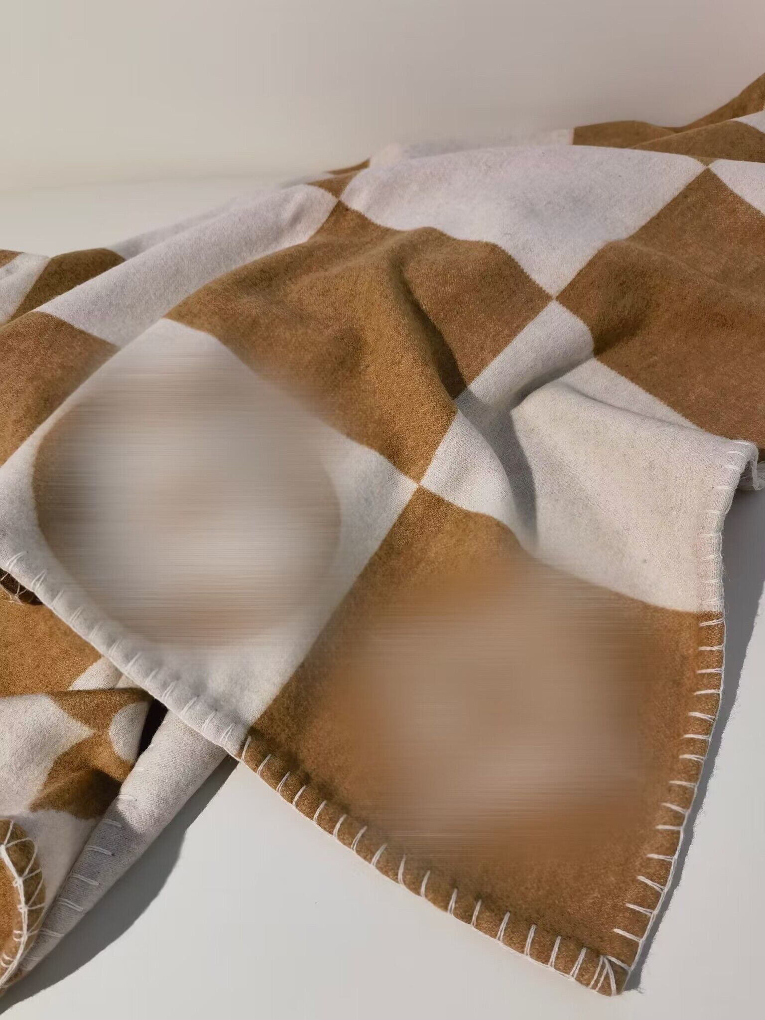 Couvertures de luxe de créateur en vraie laine et cachemire épais, 2 couleurs, grande taille 180x140cm, couverture de signalisation, motif classique pour intérieur et extérieur, voyage en voiture et cadeau de fête