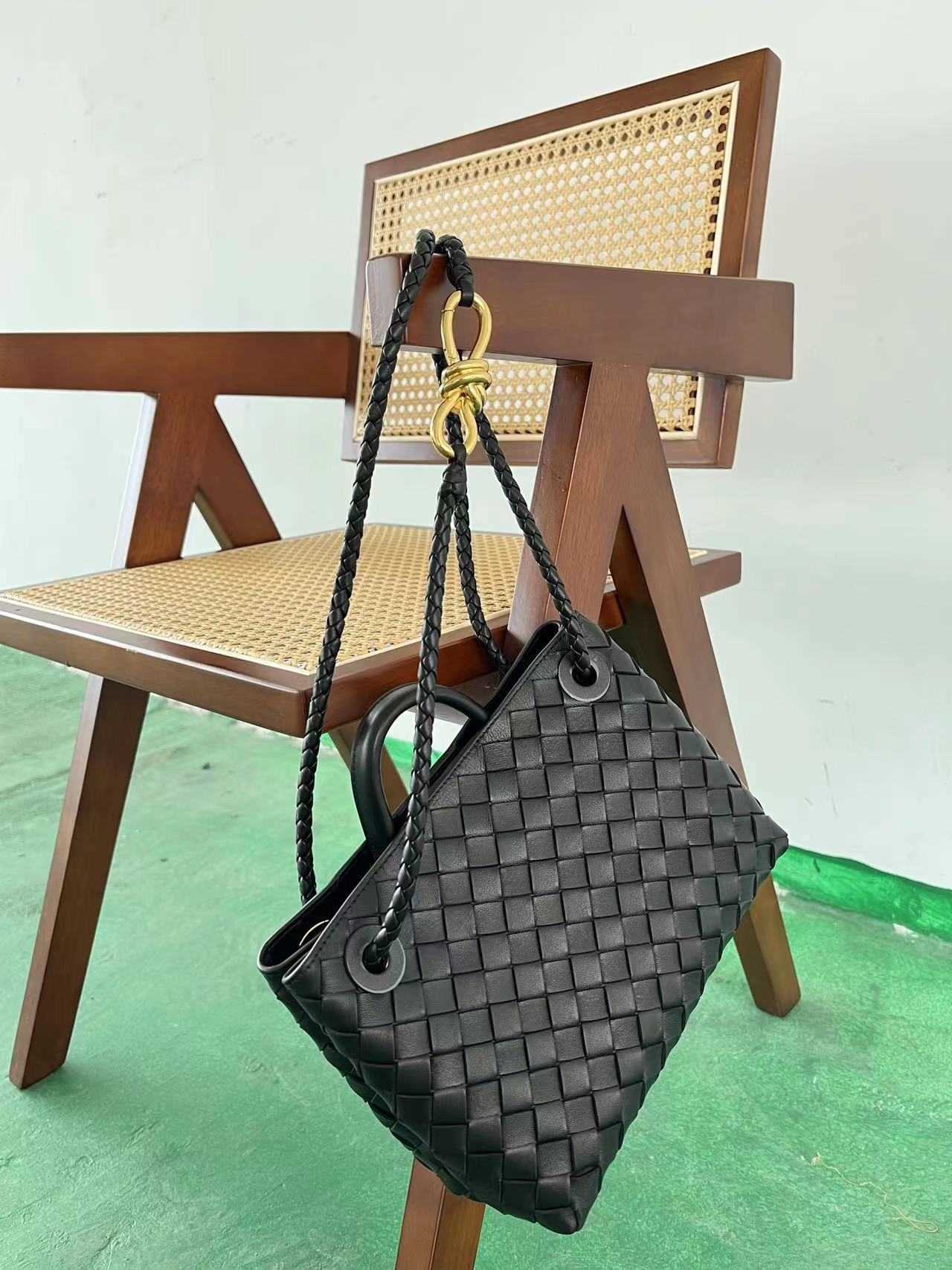 7A Genuine Leather BVs Designer Bag Butterfly Women's ANDIAMO Small Handbag XNC0G
