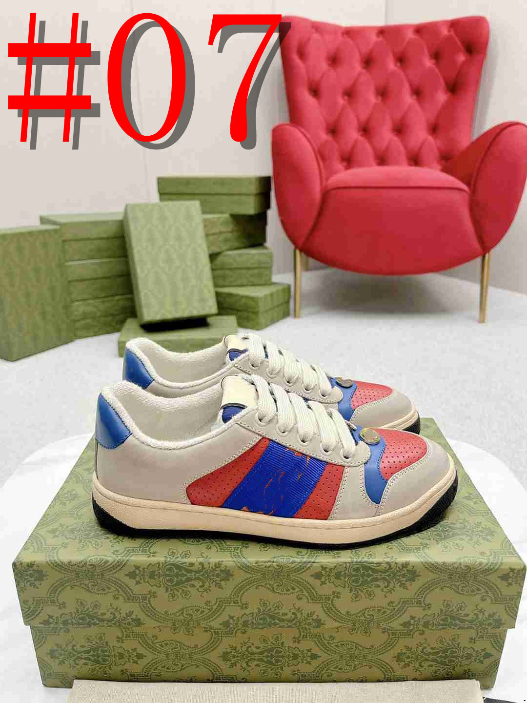 Designer Hommes Femmes Casuals Chaussures Fond Souple Rebondissant Baskets De Course Italie Raffiné Bas Haut En Cuir De Veau Tissage Bande Élastique Respirant Entraîneurs Occasionnels 35-45