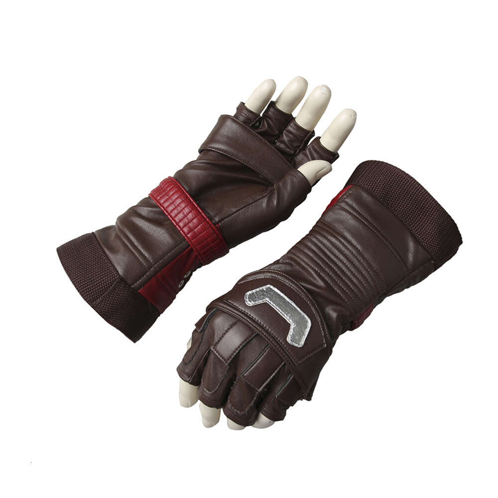 Superhero Captain Steve Rogers Cosplay Gloves Adults Costume Accessories Hero Gauntlet Fancy Handwear