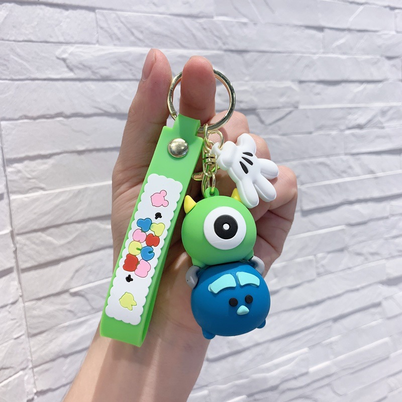 Diediele petit Animal en gros petits accessoires poupée en Silicone porte-clés porte-clés pendentif dessin animé cadeau