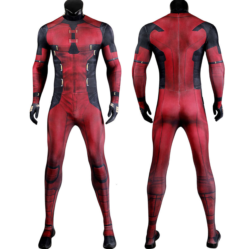 Cosplay adulte hommes carnaval Halloween Costume film DP piscine garçon Cosplay tenue Costume rouge avec accessoires