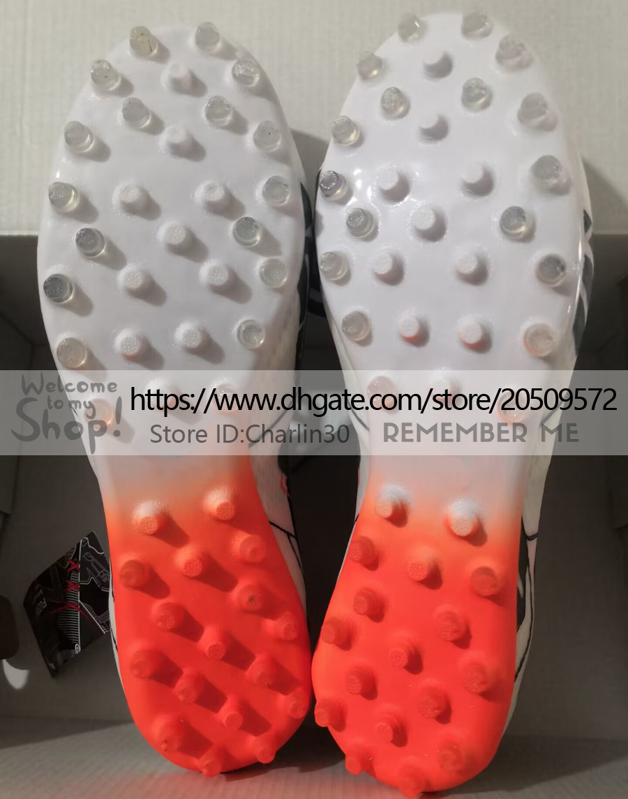 Envoyer avec un sac Qualité Nouvelles bottes de football 2024 Future Ultimate MG AG Baskets Tricot Crampons de football Hommes Cuir souple Chaussures de football confortables Neymars Taille US 7-11.5