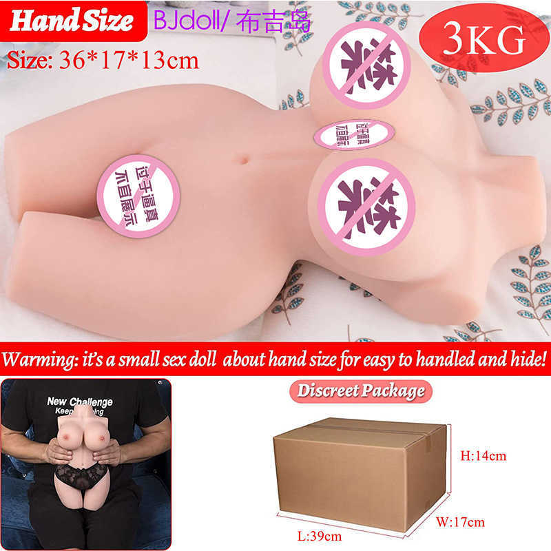 AA Designer Sex Doll Toys Unisex Big Chest Fat Hip Half Body Doll Double Point Big Butt Male Masturbation Device Adult Sexual Products