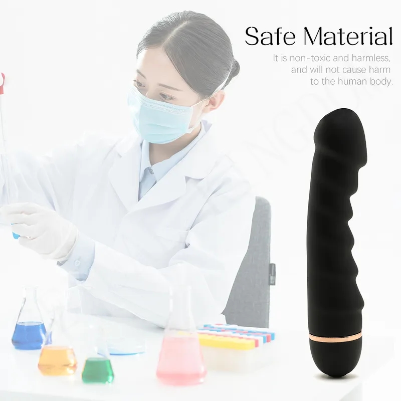 10 modalità forte vibratore giocattoli adulti del sesso morbido silicone punto G dildo realistico stimolatore clitorideo del pene masturbatore femminile Vibrat