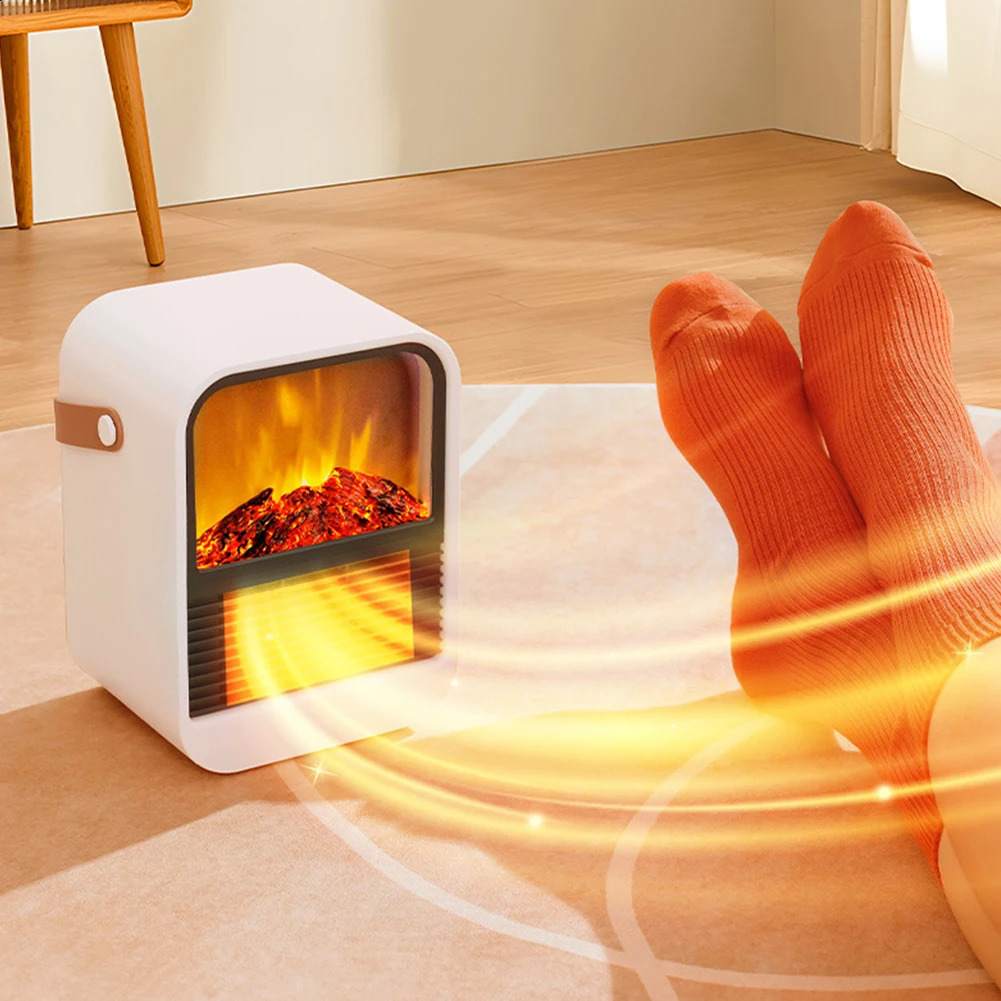 Riscaldatori domestici Stufa elettrica effetto camino riscaldatore da tavolo portatile riscaldamento domestico forno radiatore riscaldatore a fiamma 231031