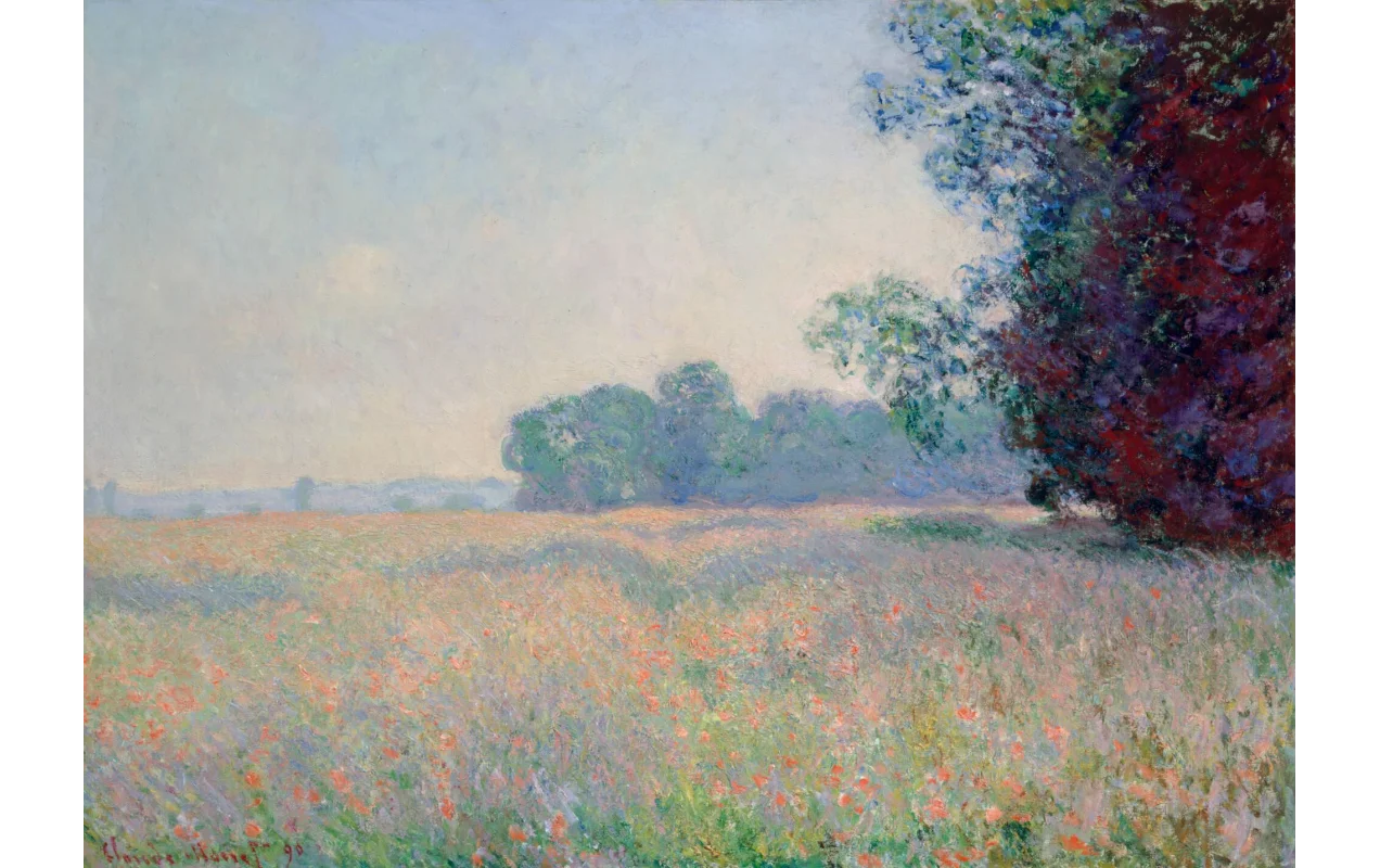 Champ d'avoine Oat Field by Claude Monet Oil on Canvas Painting Reproduction Hand Painted No Framed Home Decor Art Craft