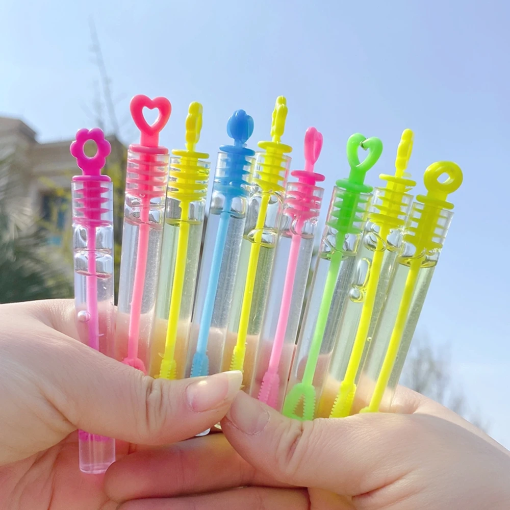 Mini Cute Bubble Empty Tube Toy Kids Birthday Party Favors School Gifts Wedding Guests Souvenirs Pinata Rewards for Kids