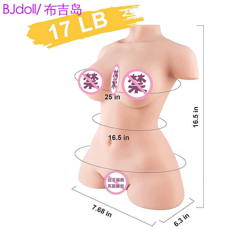 AA Designer Sex Doll Jouets Unisexe Amour à long terme Demi-corps Solide Poupée Pleine Silicone Chatte Humaine Hanche Inversée Gros Cul Poupée Amusant Produits Sexuels Adultes