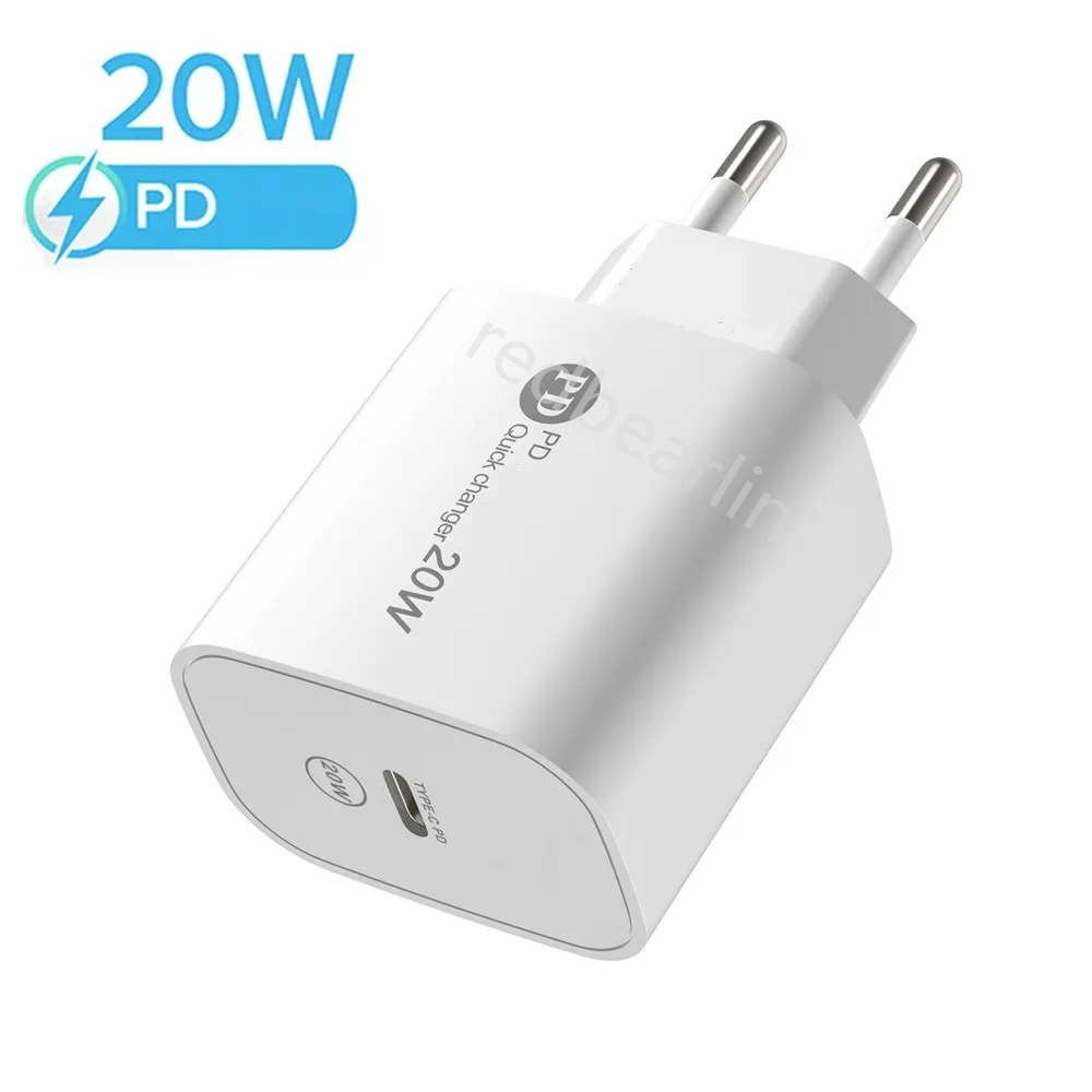 12W 20W PD TYPE C USB C POWER ADAPTER US EU WALL ACHRGERS ADAPERS FOR IPHON