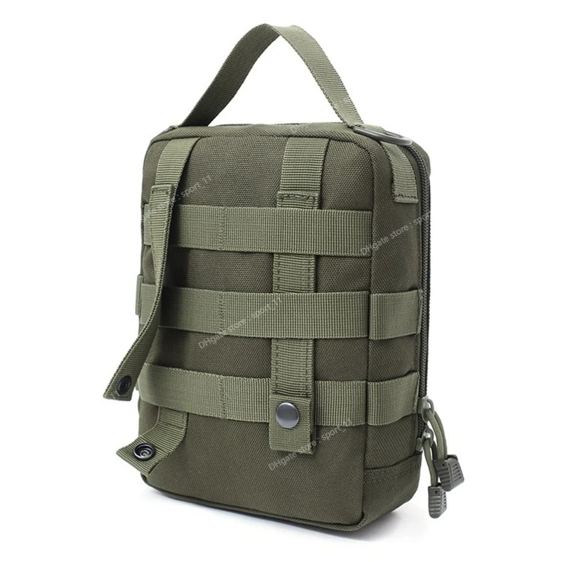 Sac à dos tactique Molle, sac à outils, accessoires utilitaires, sac à main de rangement, Camping en plein air, chasse, Kit de survie, pochette médicale militaire, sacs de chasse molle