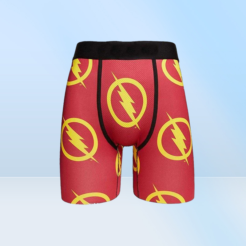 Herrenunterhosen Boxer Shorts gedruckt Animation komfortable Sport -Running -Boxer -Unterwäsche Kurzpants 7433534