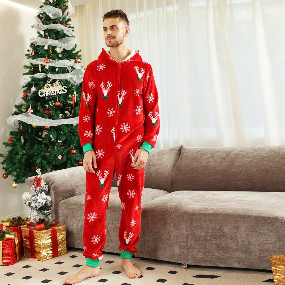 Trajes a juego de la familia Feliz Navidad Conjunto de pijamas de invierno Estampado de celosía para ropa de dormir para padres e hijos 231030