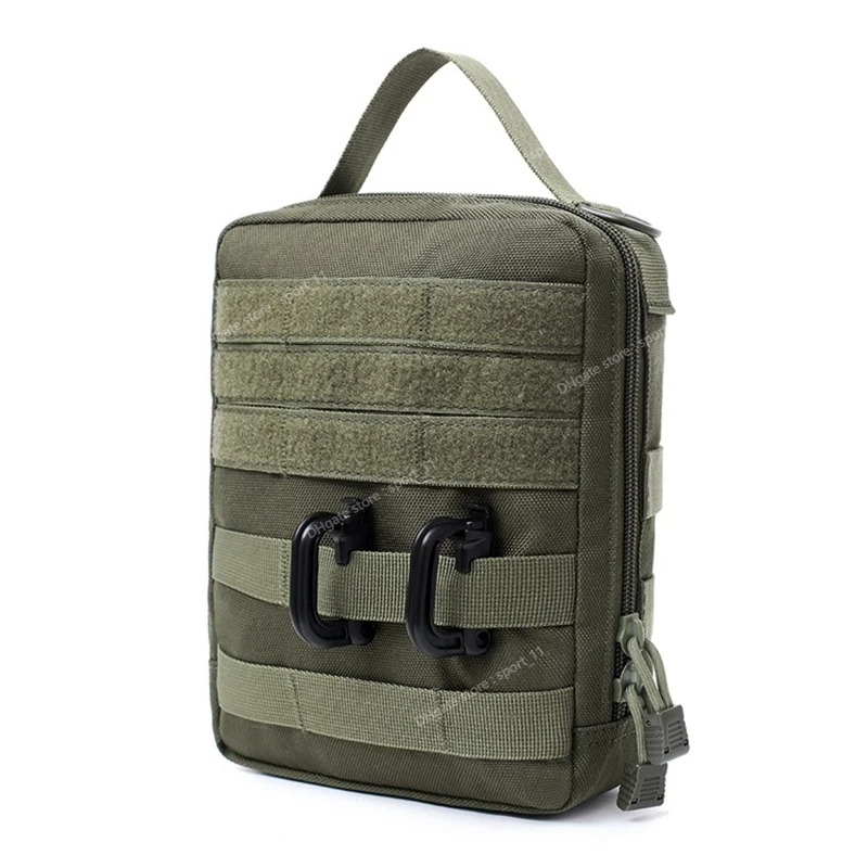 Tactical Backpack Molle Tool Bag Utility Accessories Storage Handbag Outdoor Camping Hunting Survival Kit Military Medical Pouch HuntingHunting Bags molle