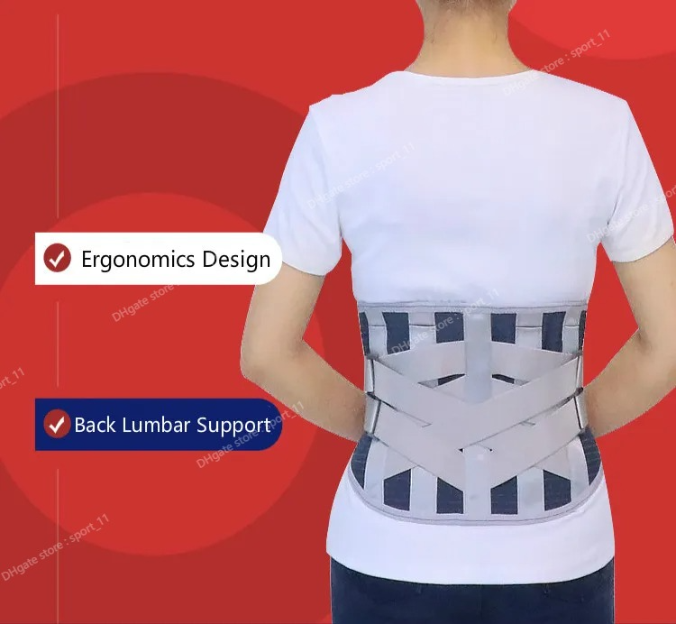 腰椎サポートベルトセルフ加熱磁気整形外科バックブレースサポート調整可能なウエストトレーナーベルト痛みの緩和スパインストレートスポーツセーフティワイストサポート低いサポート