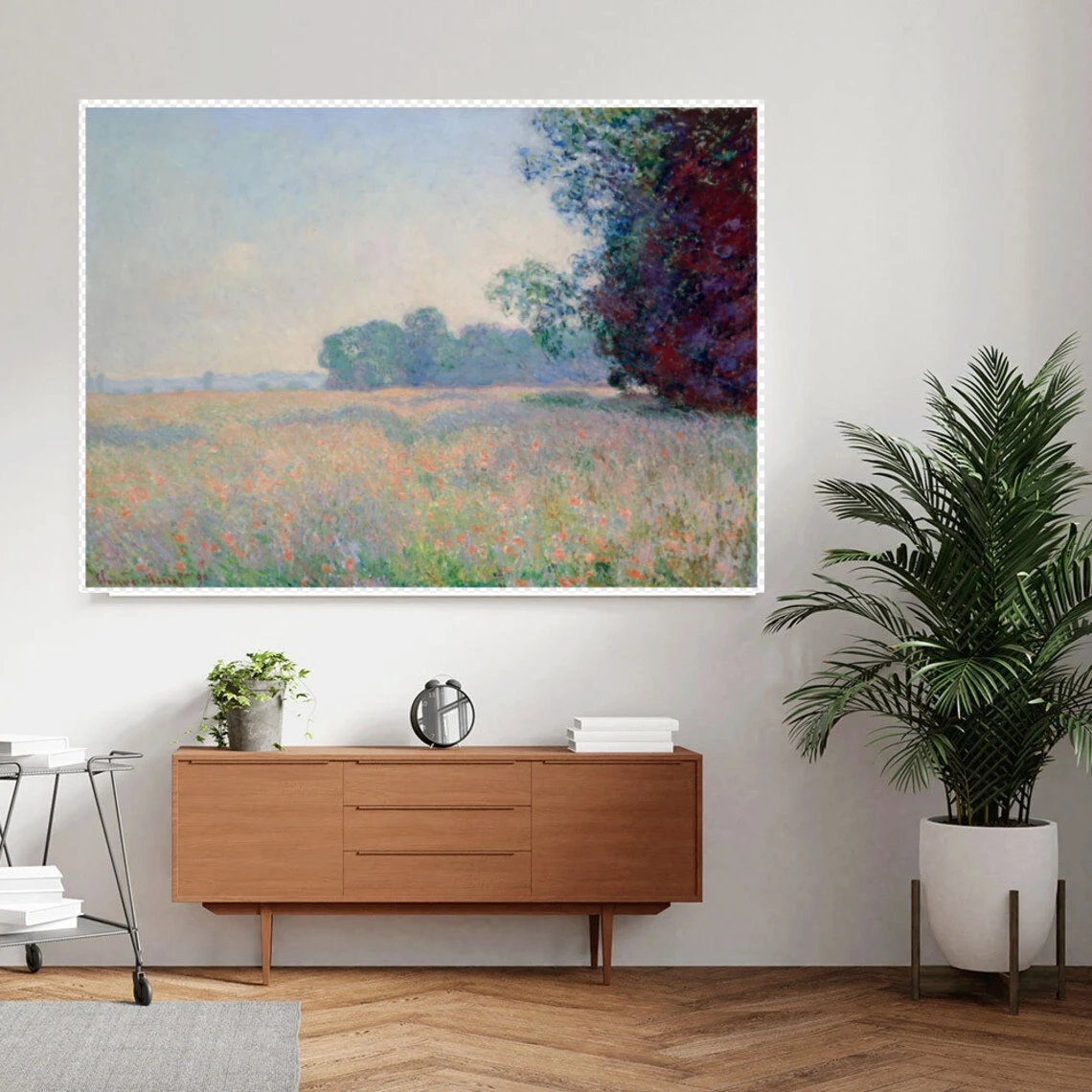 Champ d'avoine Oat Field by Claude Monet Oil on Canvas Painting Reproduction Hand Painted No Framed Home Decor Art Craft