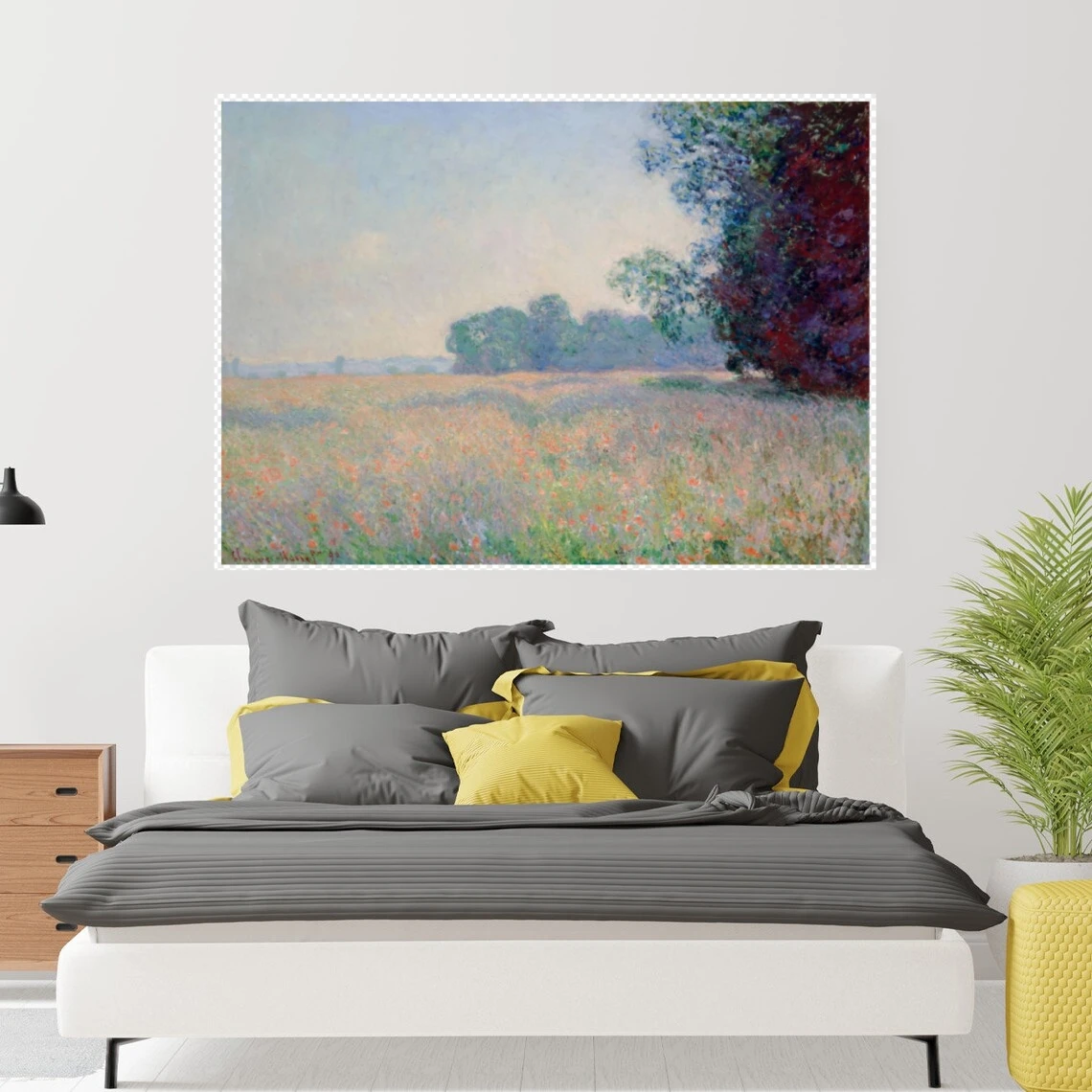 Champ d'avoine Oat Field by Claude Monet Oil on Canvas Painting Reproduction Hand Painted No Framed Home Decor Art Craft