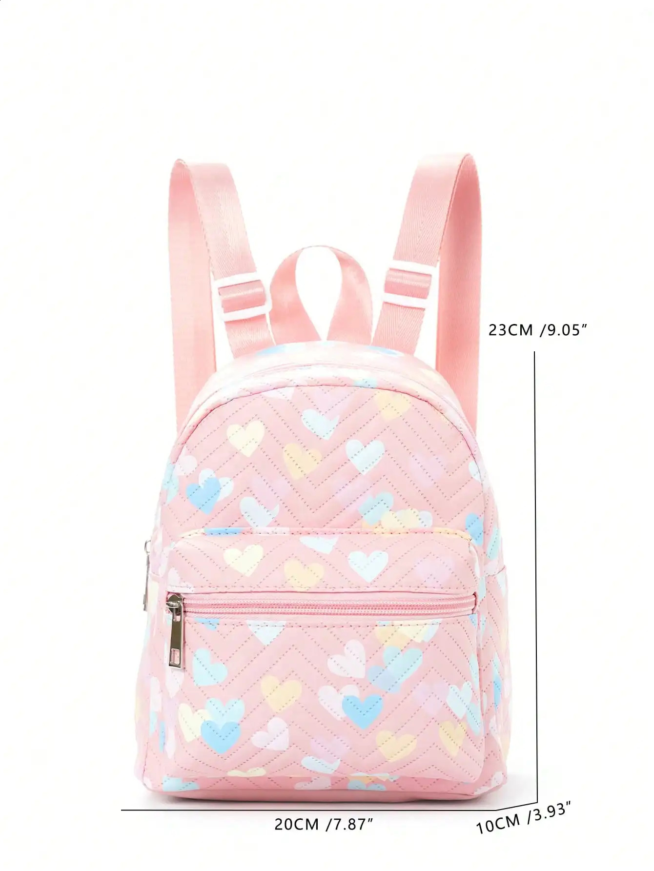 Bolsas menina menino bonito casual grande capacidade amor impressão pu mochila infantil bolsa de ombro escola 231030